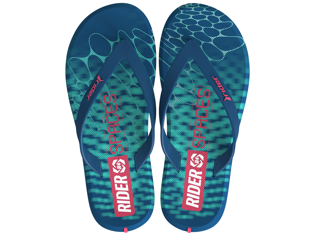 SANDALIAS HOMBRE RIDER AZUL R4 - 1