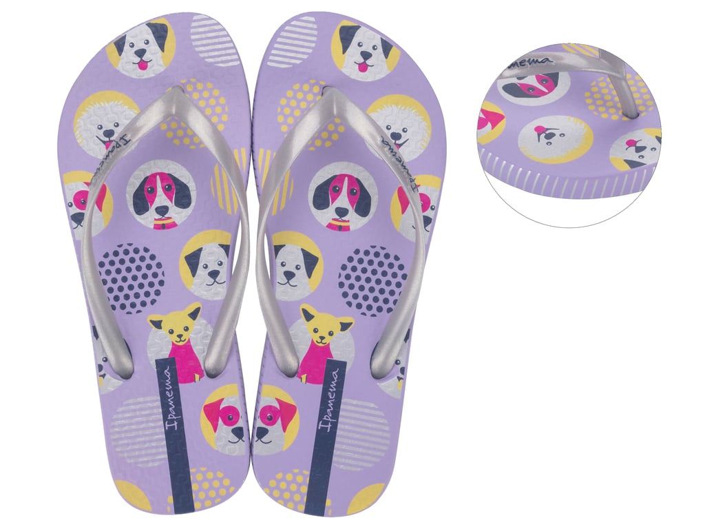 SANDALIAS MUJER IPANEMA LILA PETS - 1