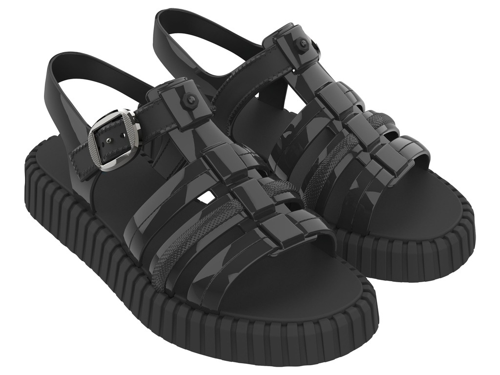 SANDALIAS MUJER ZAXY NEGRO DROP - 1