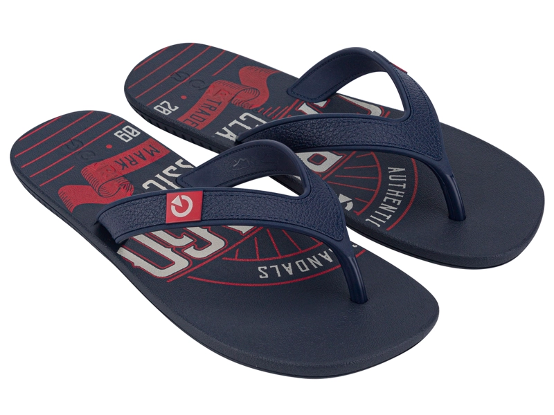 SANDALIAS HOMBRE CARTAGO AZUL/ROJO DAKAR - 2