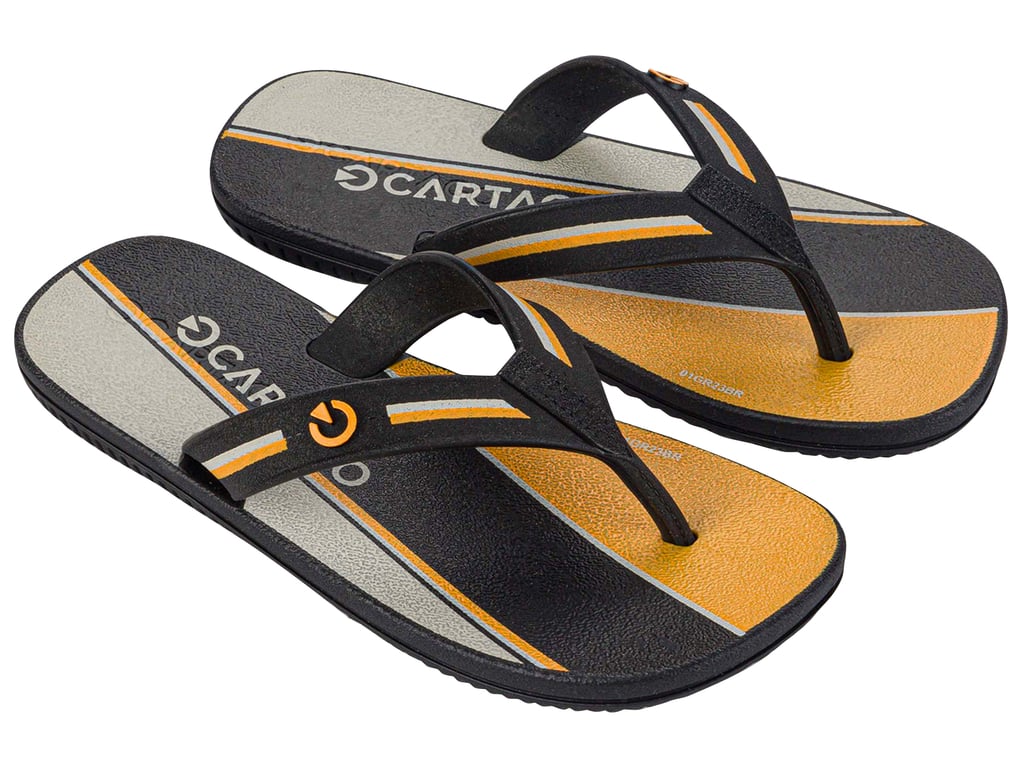 SANDALIAS HOMBRE CARTAGO INFANTIL NEGRO/AMARILLO DAKAR - 1