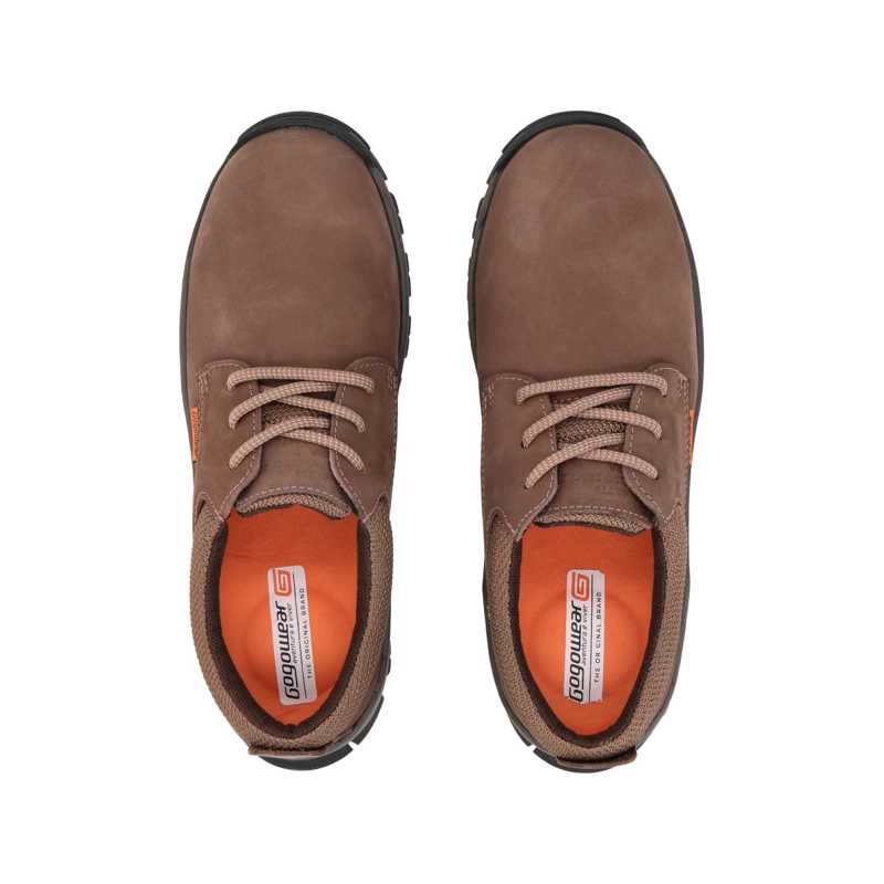 ZAPATILLAS HOMBRE GOGOWEAR CAFÉ TREKKING MARRÓN TROLLER - 5