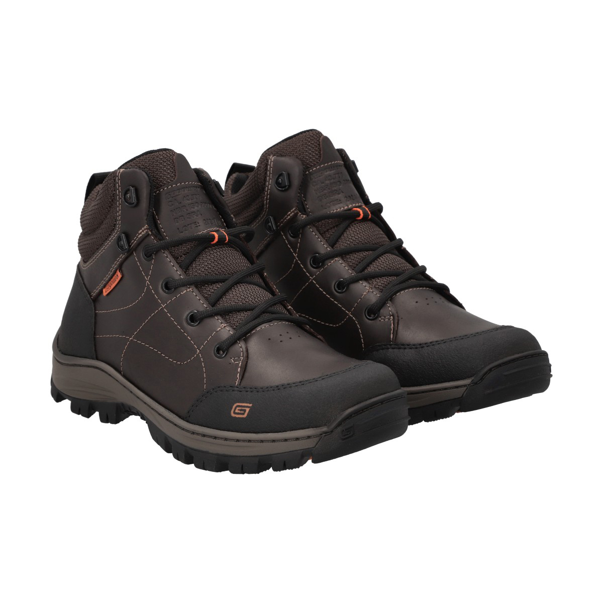 BOTIN HOMBRE TREKKING CAFE  OSCURO ENDURANCE GOGOWEAR - 2