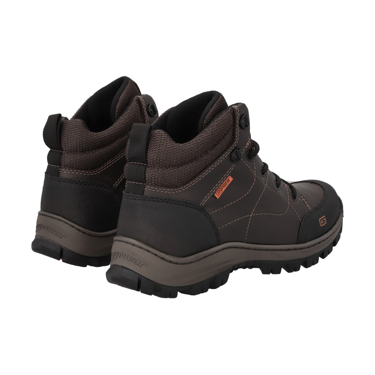 BOTIN HOMBRE TREKKING CAFE  OSCURO ENDURANCE GOGOWEAR - 4