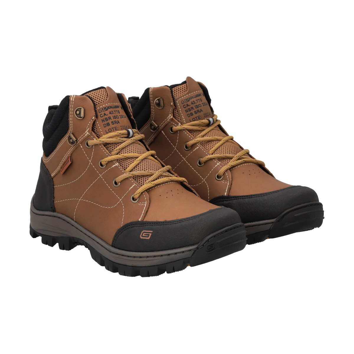 BOTIN TREKKING HOMBRE MARRON/NEGRO TROLLER GOGOWEAR - 2