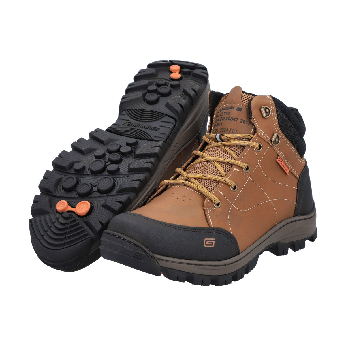 BOTIN TREKKING HOMBRE MARRON/NEGRO TROLLER GOGOWEAR - 3