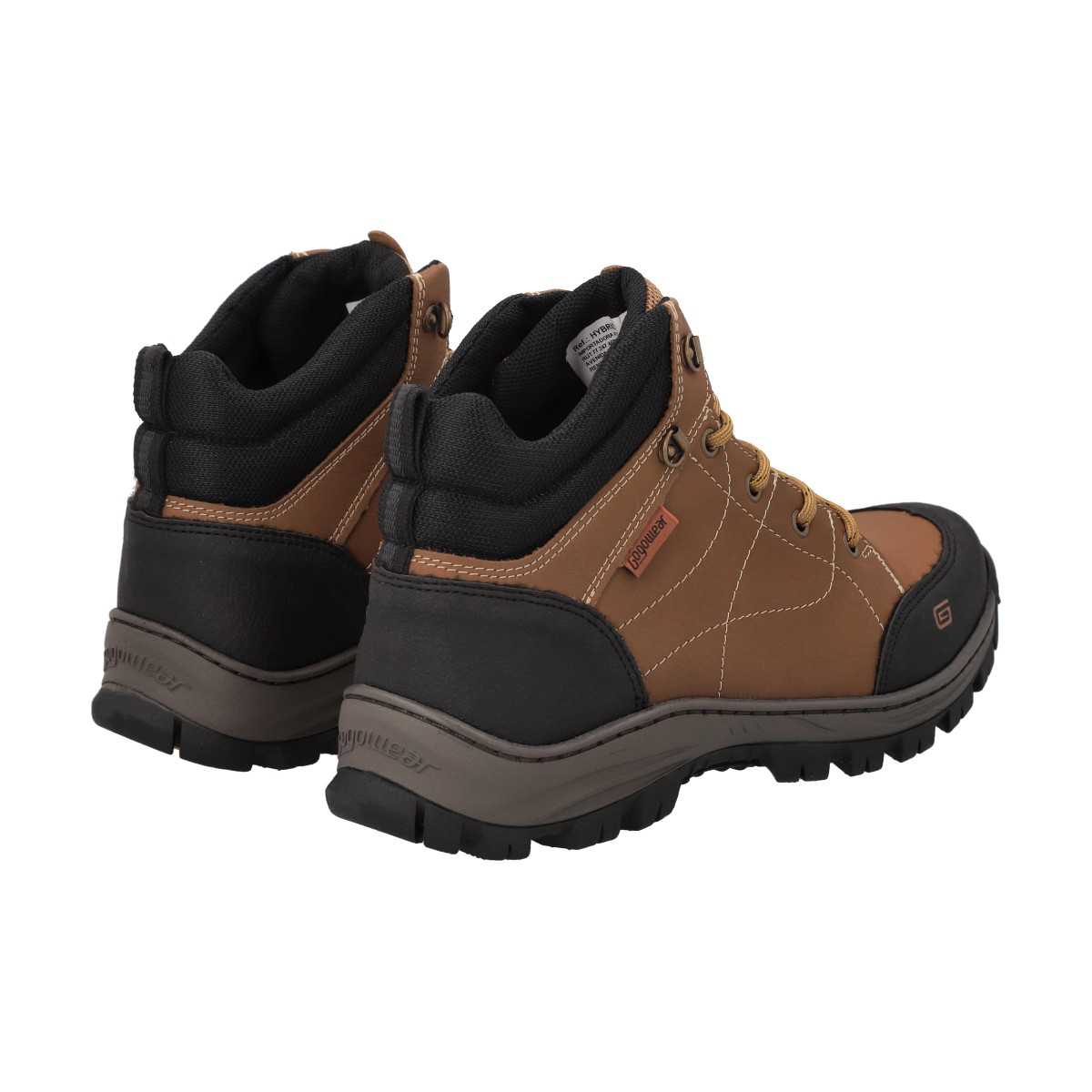 BOTIN TREKKING HOMBRE MARRON/NEGRO TROLLER GOGOWEAR - 4