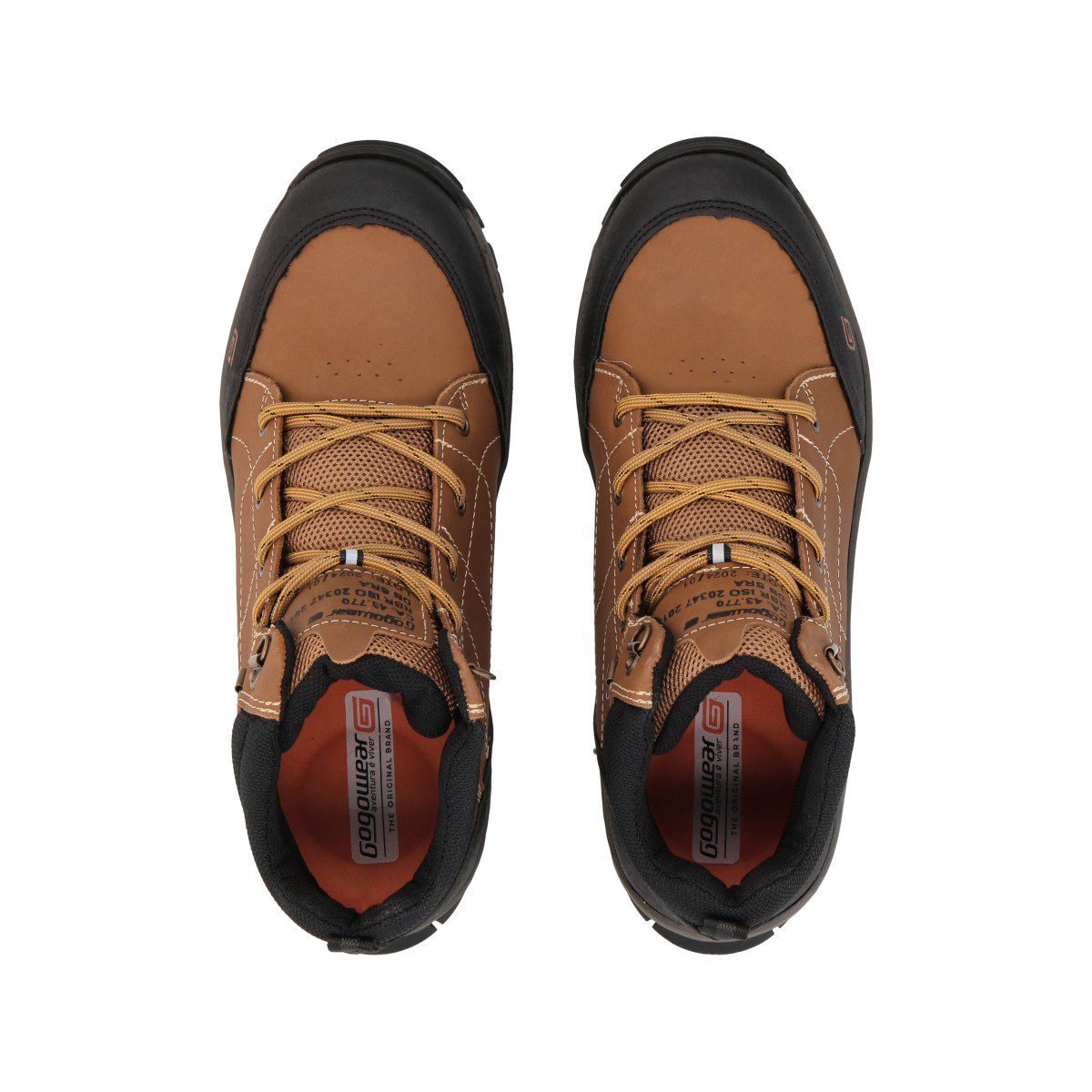 BOTIN TREKKING HOMBRE MARRON/NEGRO TROLLER GOGOWEAR - 5