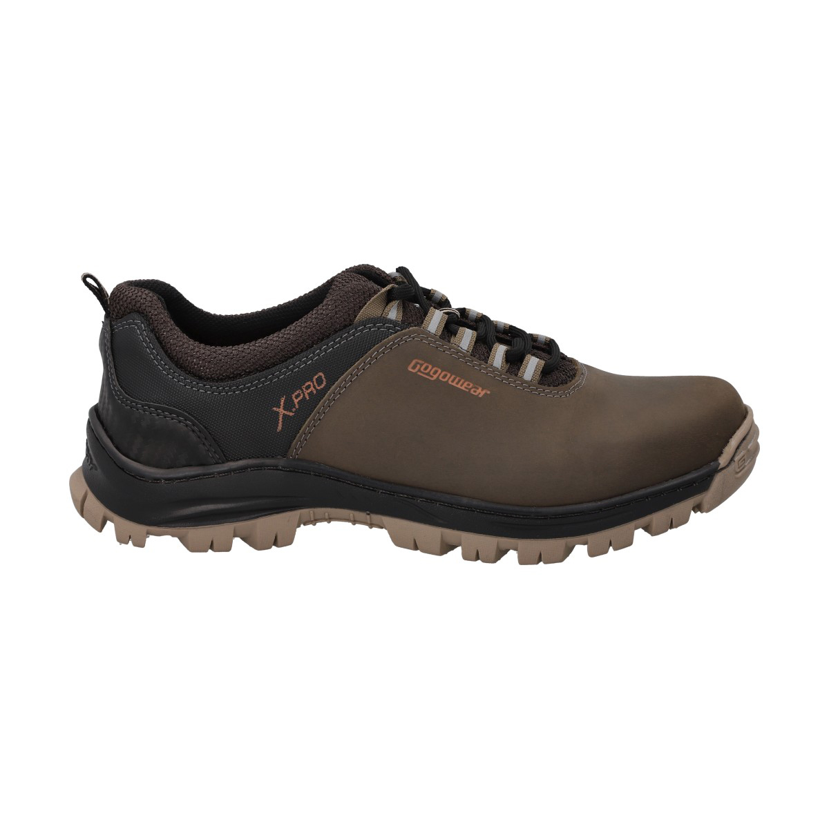ZAPATILLAS HOMBRE GOGOWEAR CAFÉ TREKKING MARRÓN ENDURANCE - 1