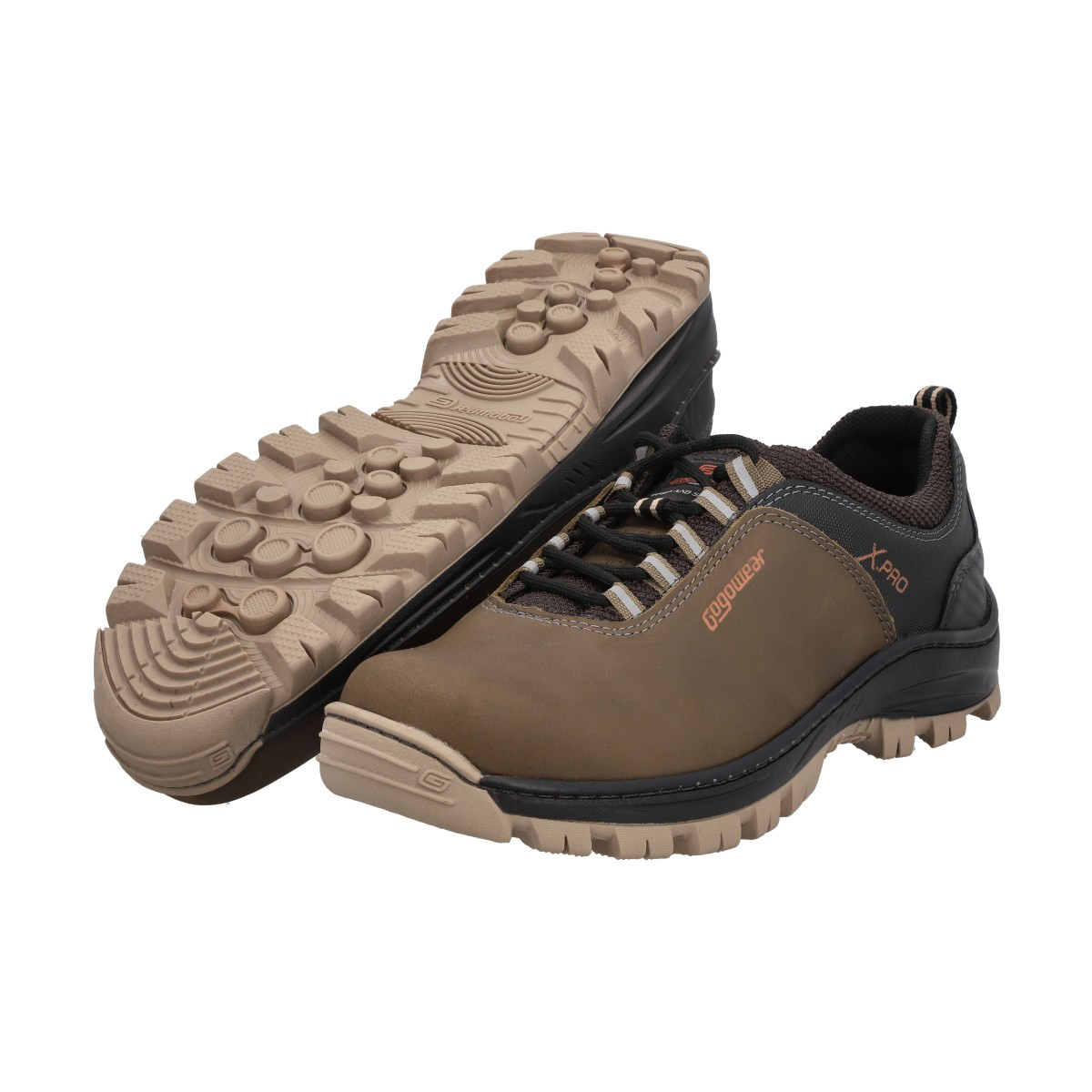 ZAPATILLAS HOMBRE GOGOWEAR CAFÉ TREKKING MARRÓN ENDURANCE - 3