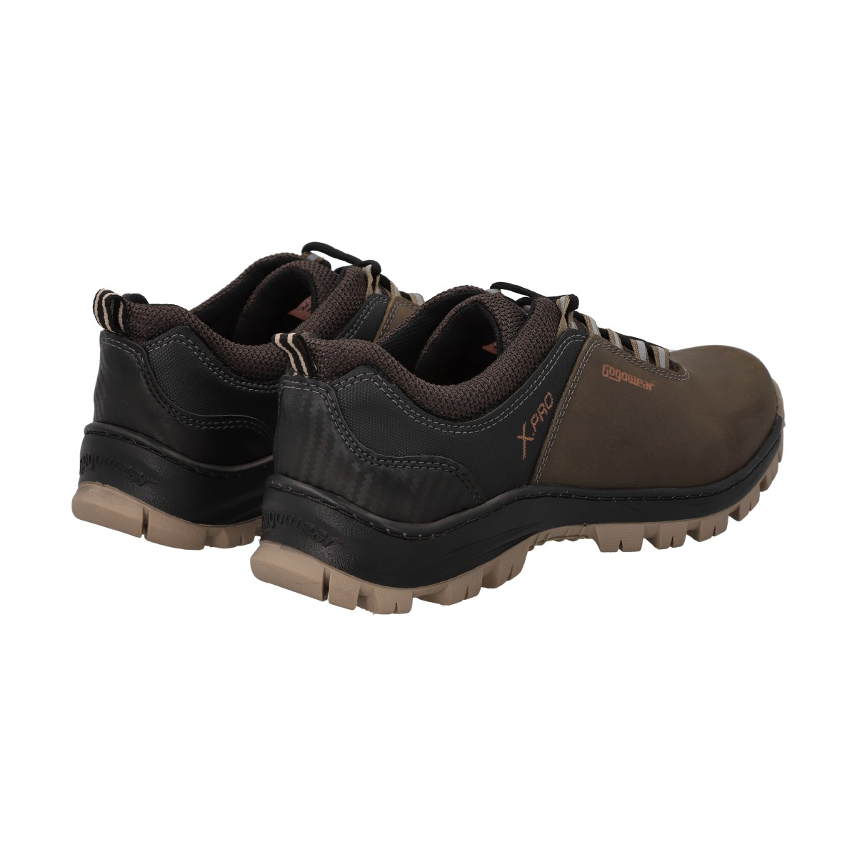 ZAPATILLAS HOMBRE GOGOWEAR CAFÉ TREKKING MARRÓN ENDURANCE - 4