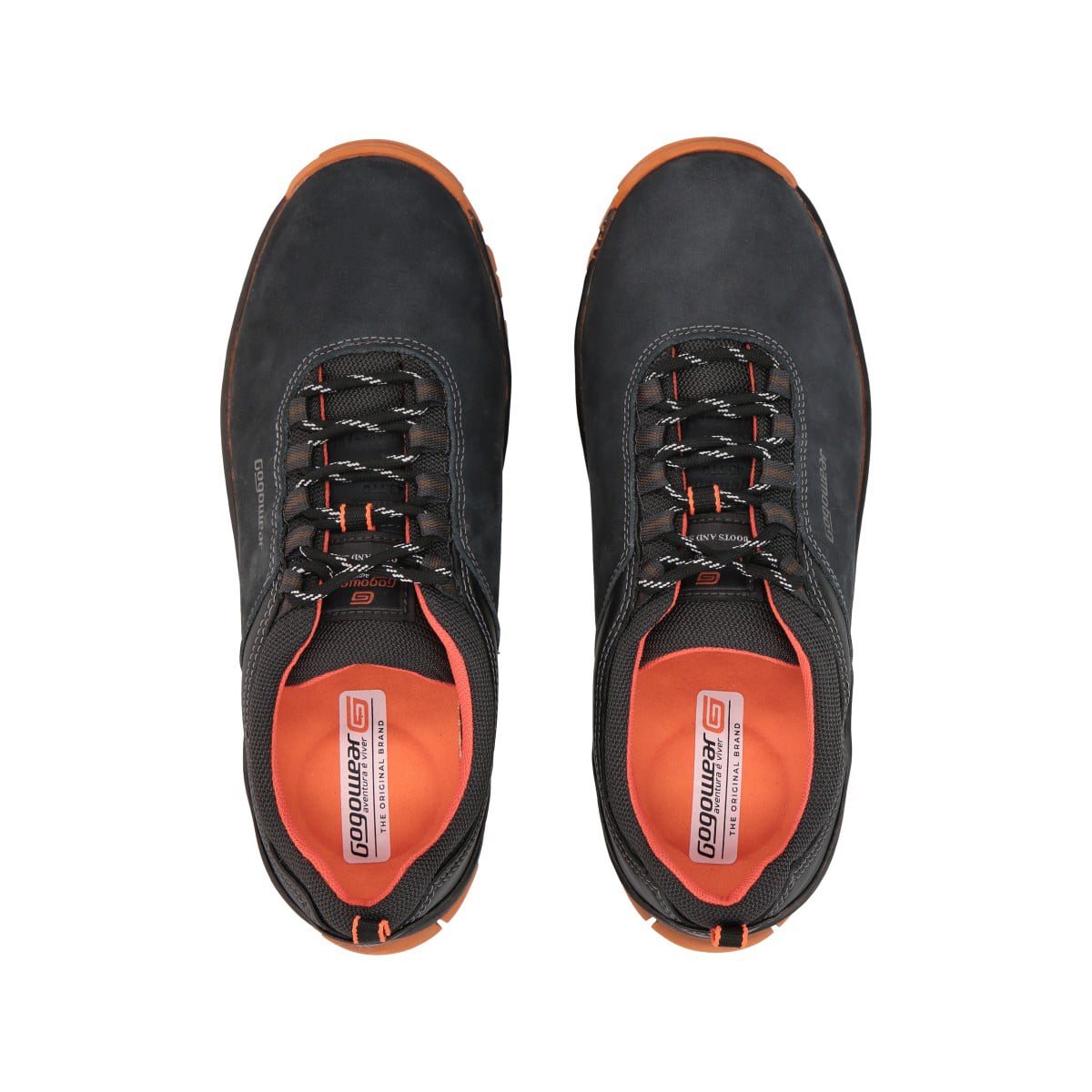 BOTIN TREKKING HOMBRE NEGRO ENDURANCE GOGOWEAR - 5