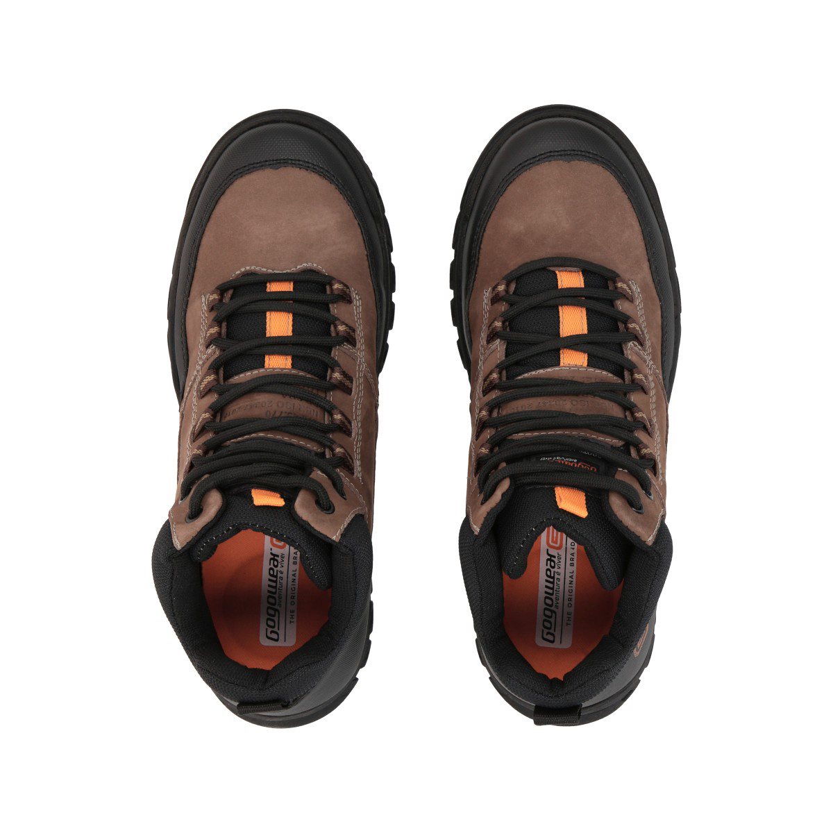 BOTIN TREKKING HOMBRE NEGRO/MARRON STRONG GOGOWEAR - 5