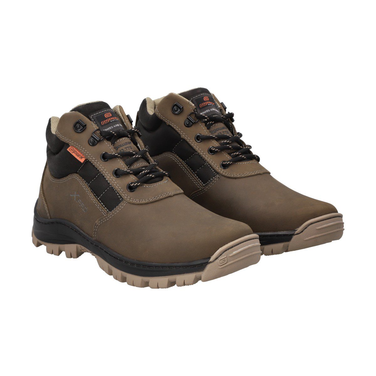 BOTIN HOMBRE TREKKING CAFE ENDURANCE GOGOWEAR - 2