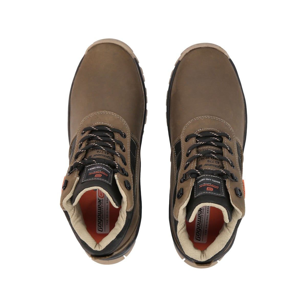 BOTIN HOMBRE TREKKING CAFE ENDURANCE GOGOWEAR - 5