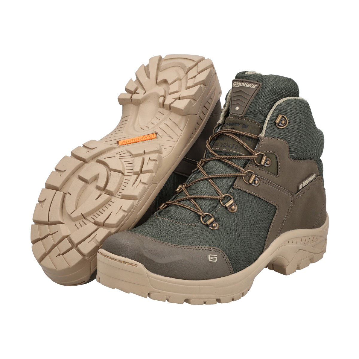 BOTIN HOMBRE TREKKING VERDE/MARRON FUGA GOGOWEAR - 3