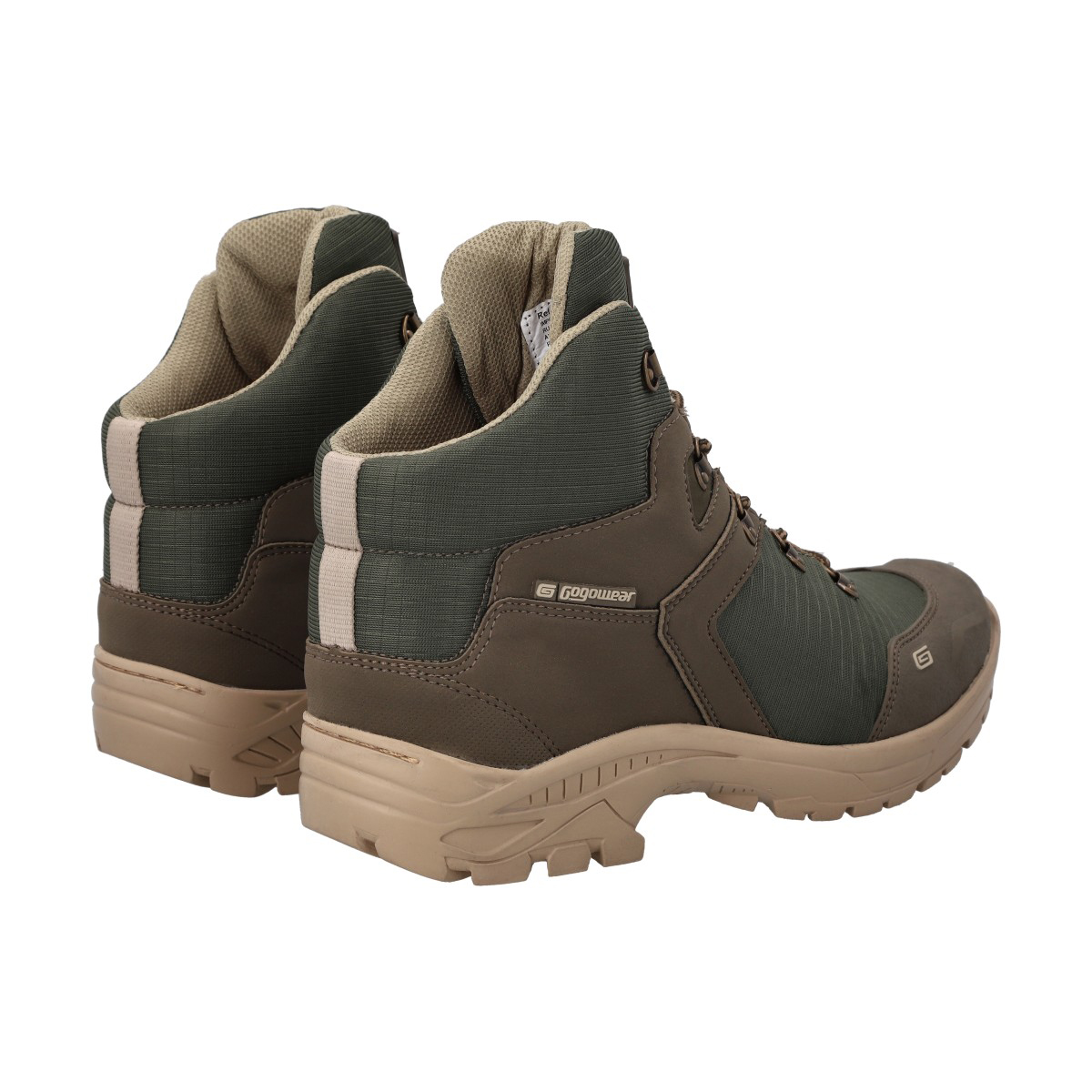 BOTIN HOMBRE TREKKING VERDE/MARRON FUGA GOGOWEAR - 4