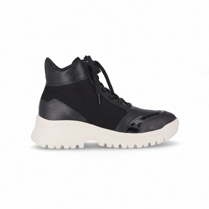 ZAPATILLAS MUJER PICCADILLY NEGRO LANA - 1