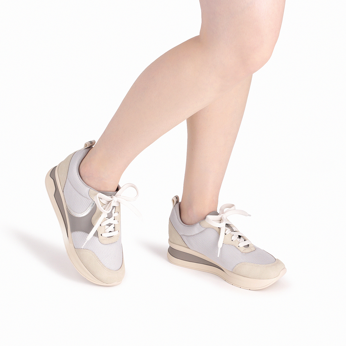 ZAPATILLAS MUJER PICCADILLY GRIS JESSICA - 5
