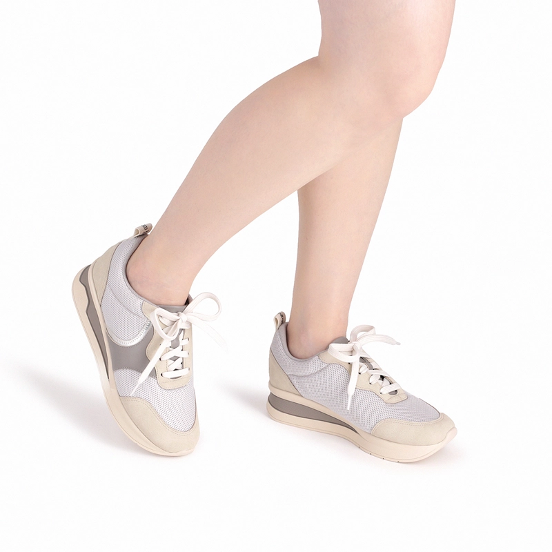 ZAPATILLAS MUJER PICCADILLY GRIS JESSICA - 5