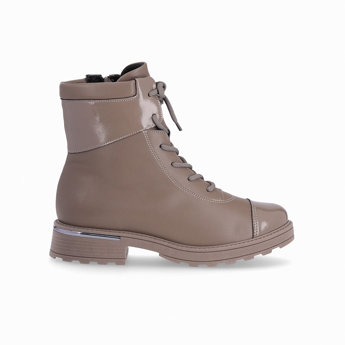 BOTIN MUJER TAUPE GISA/CORDONES PICCADILLY - 1