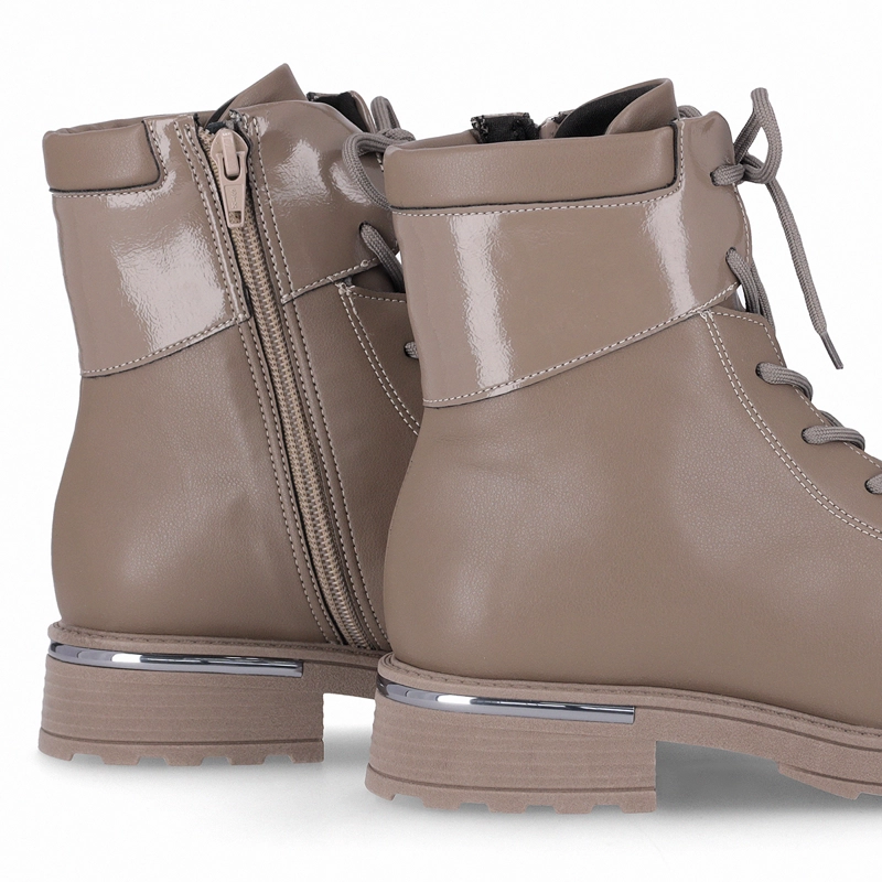 BOTIN MUJER TAUPE GISA/CORDONES PICCADILLY - 2