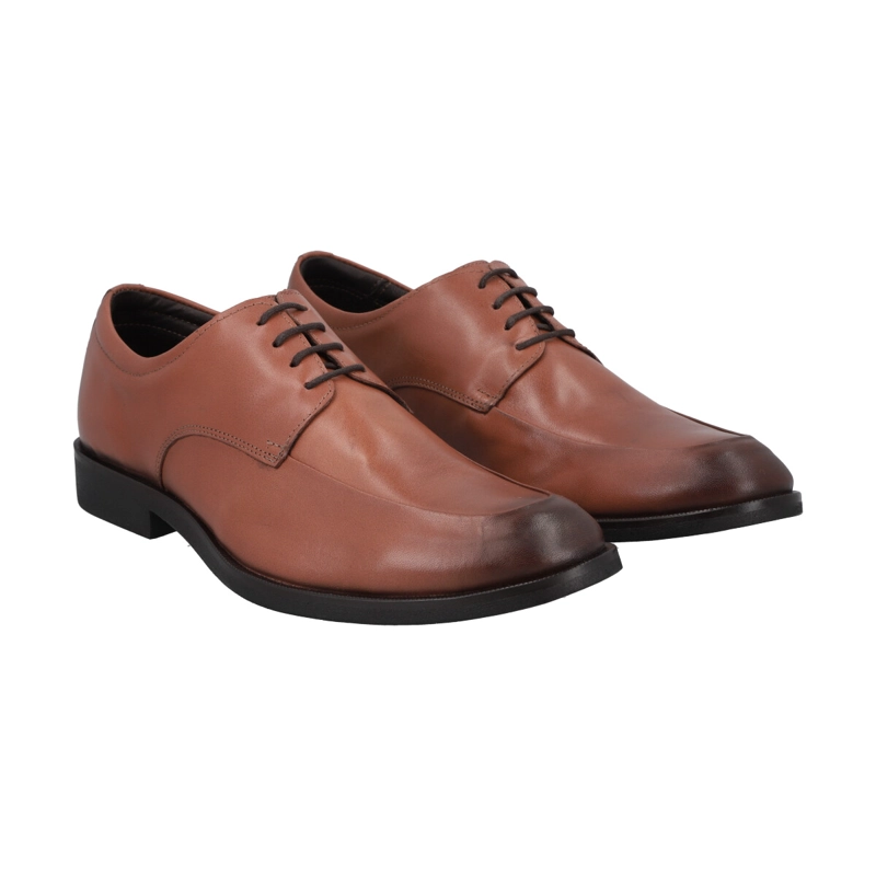 ZAPATO FORMAL HOMBRE CUERO CAFE  513 PERLATTO - 4