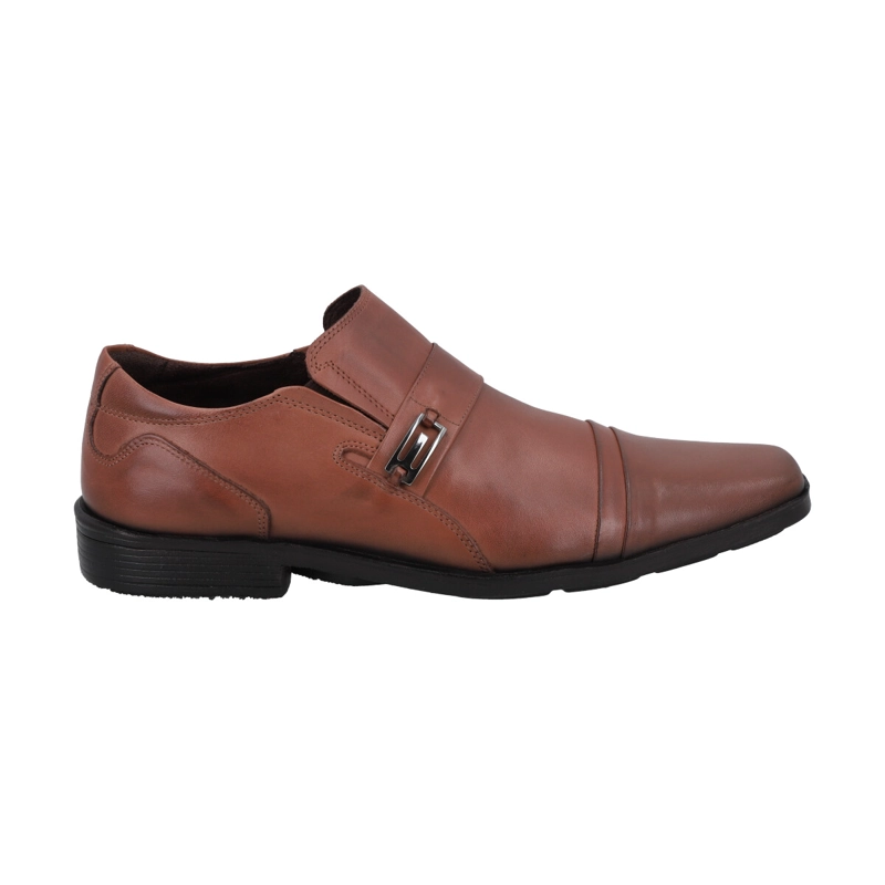 ZAPATO FORMAL HOMBRE CUERO MARRON PERLATTO - 1