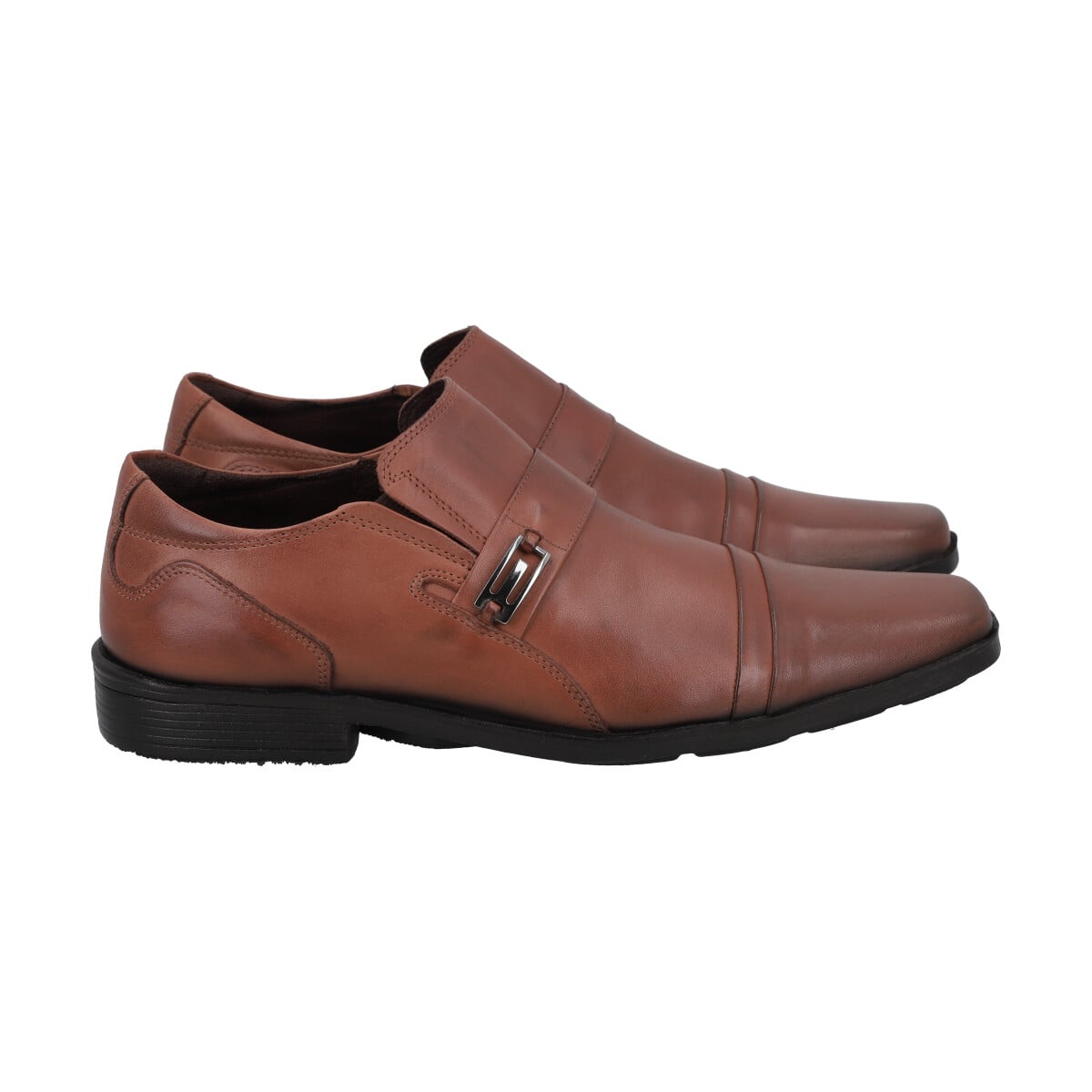 ZAPATO FORMAL HOMBRE CUERO MARRON PERLATTO - 2