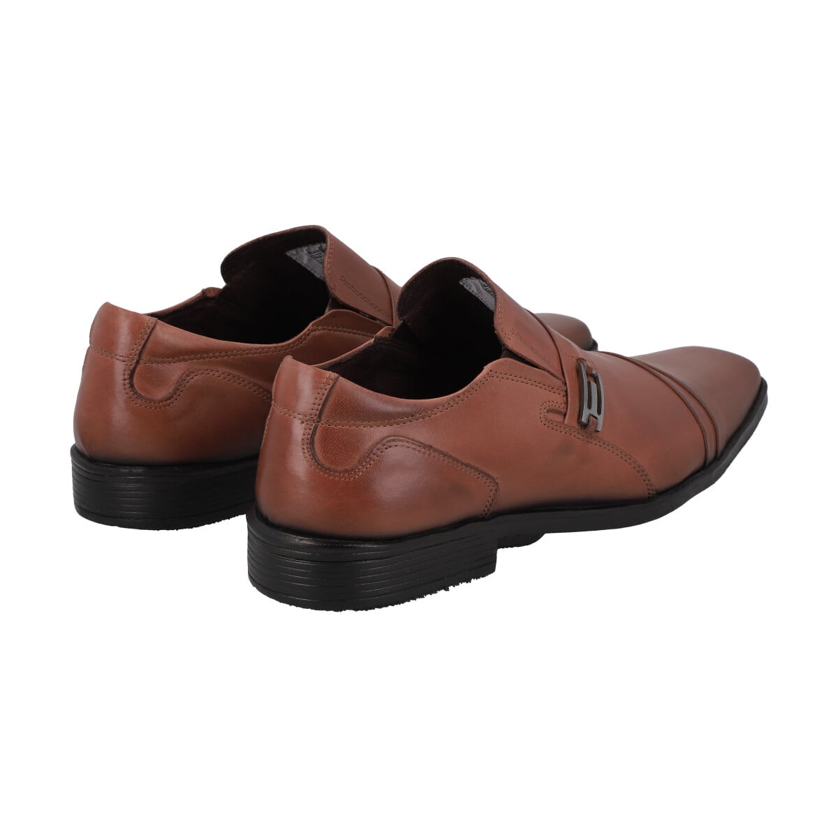 ZAPATO FORMAL HOMBRE CUERO MARRON PERLATTO - 4