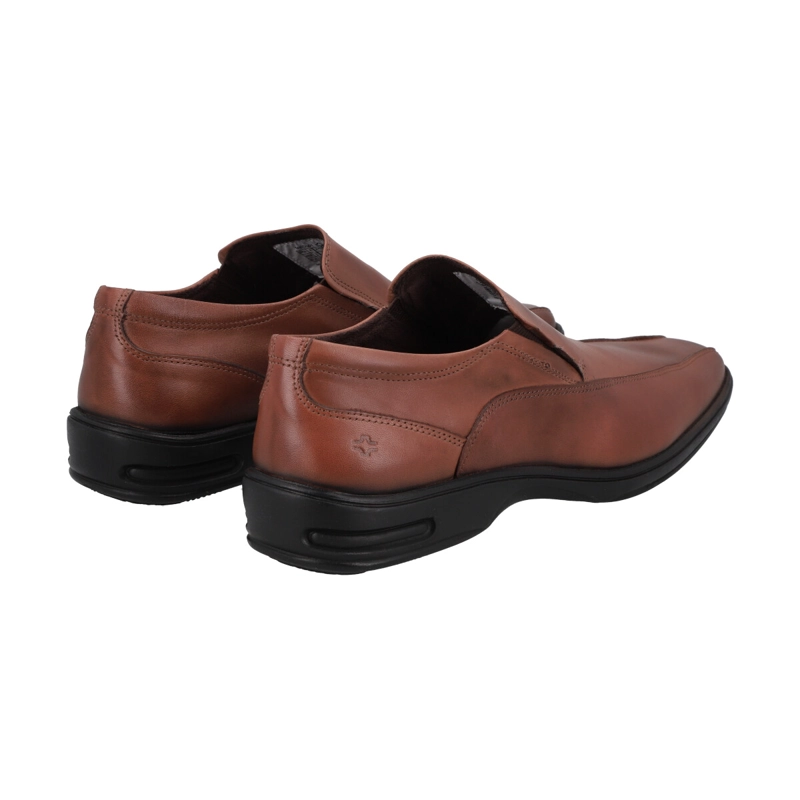 ZAPATO FORMAL HOMBRE CUERO MARRON PERLATTO - 5