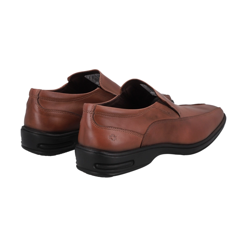 ZAPATO FORMAL HOMBRE_ CUERO MARRON PERLATTO - 5