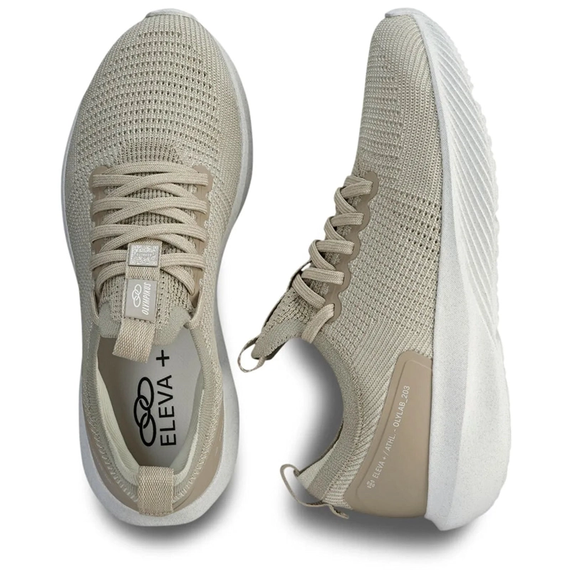 ZAPATILLAS MUJER OLYMPIKUS BEIGE ASFALTO - 3