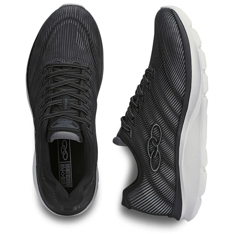 ZAPATILLAS HOMBRE OLYMPIKUS NEGRO VENUM - 3