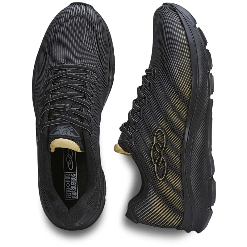ZAPATILLAS MUJER OLYMPIKUS NEGRO VENUM - 3