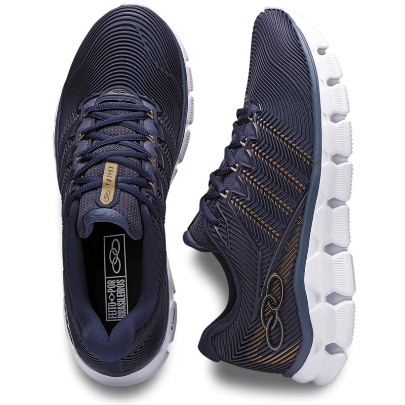 ZAPATILLAS HOMBRE OLYMPIKUS AZUL TAURUS - 3