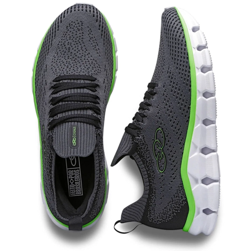 ZAPATILLAS HOMBRE OLYMPIKUS GRIS CYGNUS - 3