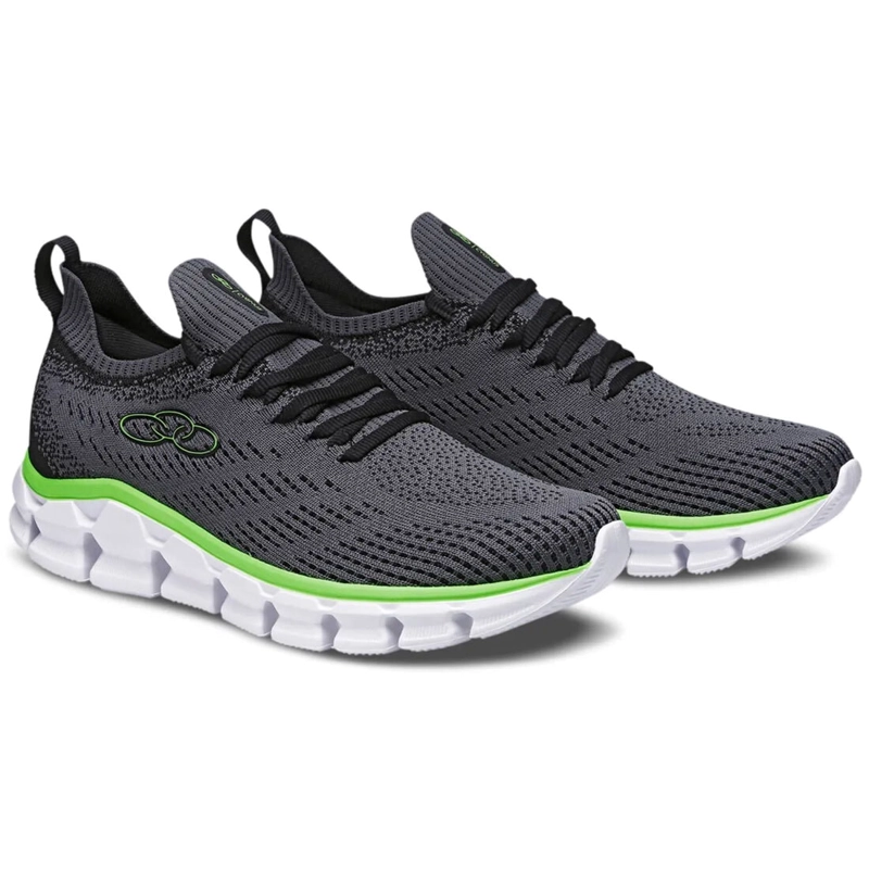 ZAPATILLAS HOMBRE OLYMPIKUS GRIS CYGNUS - 4