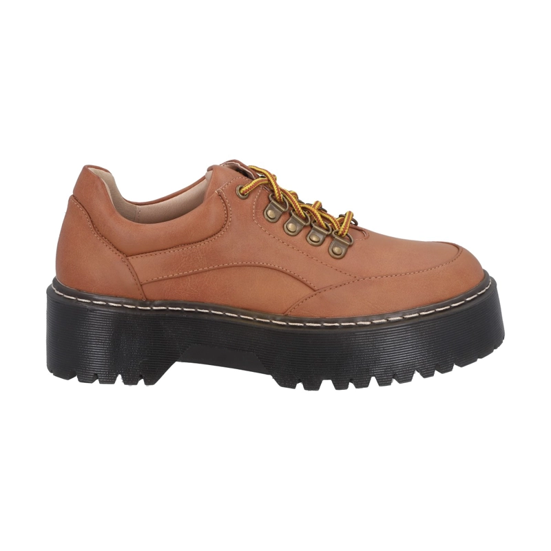 MOCASIN MUJER CAMEL LENNY POLICE - 1