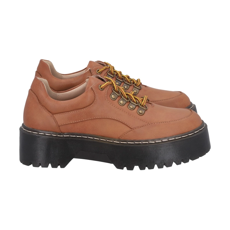 MOCASIN MUJER CAMEL LENNY POLICE - 4