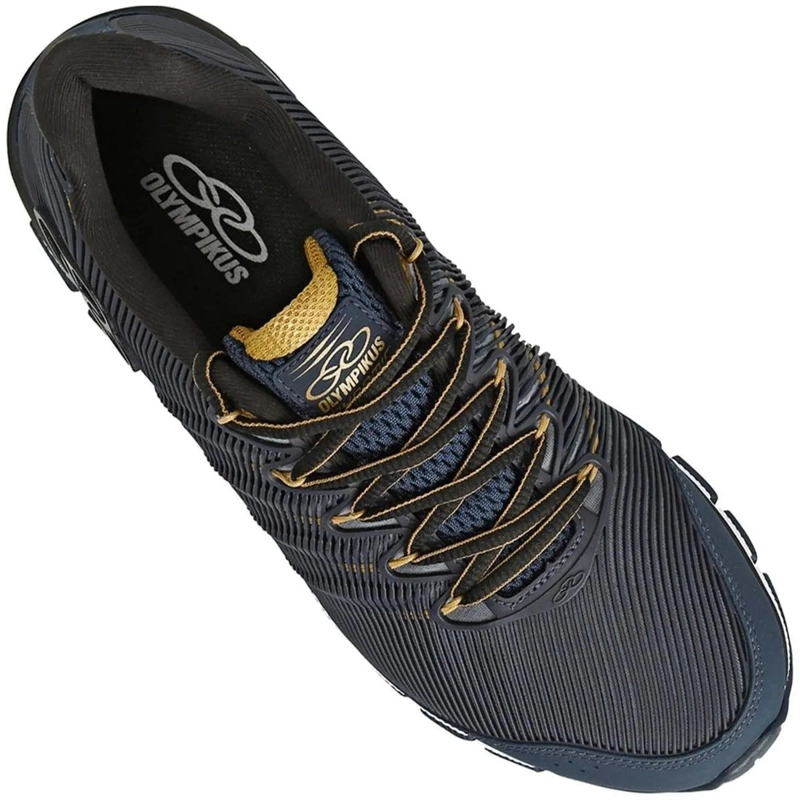 ZAPATILLA HOMBRE DYNAMIC AZUL MARINO/DORADO - 3