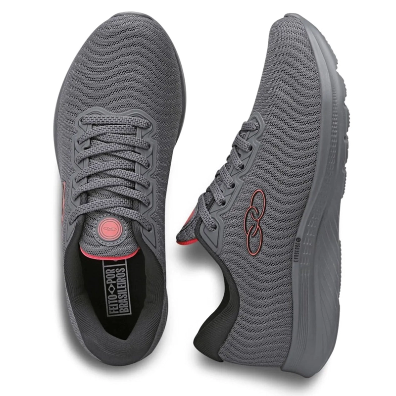 ZAPATILLAS MUJER OLYMPIKUS GRIS ATMOS - 4