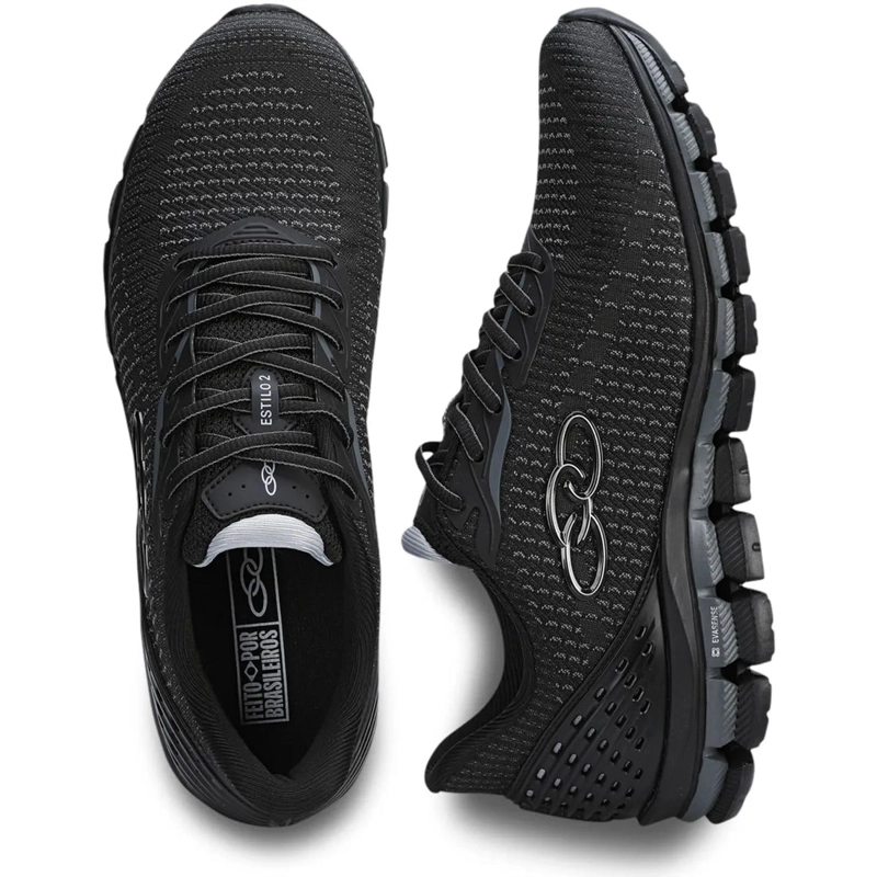 ZAPATILLAS HOMBRE OLYMPIKUS NEGRO ESTILO 2 - 2