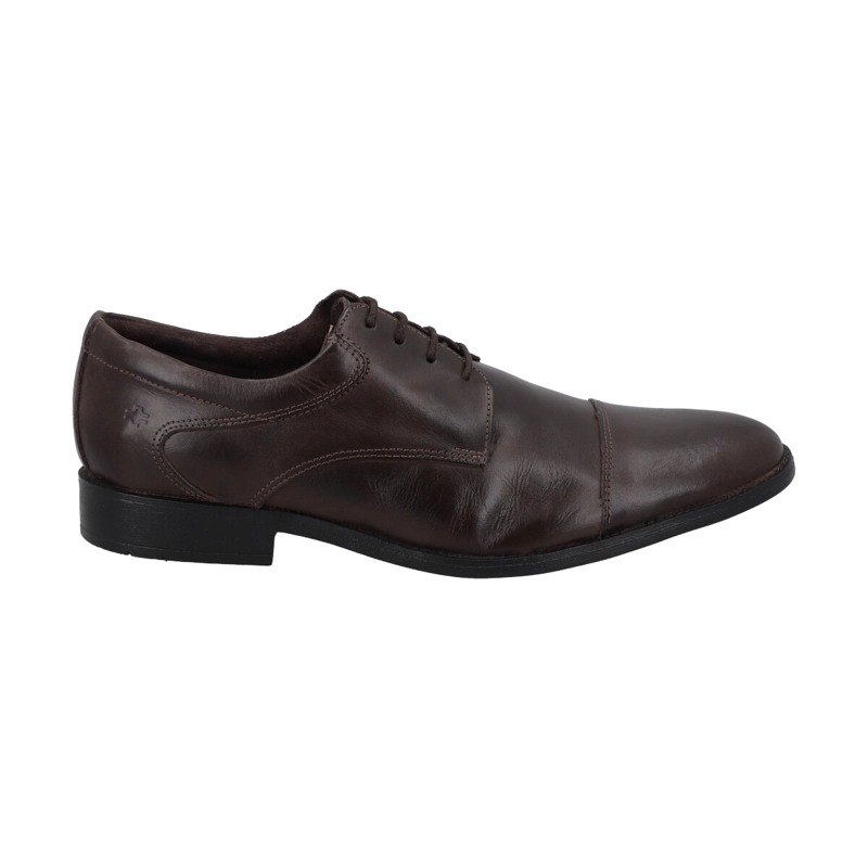 ZAPATO FORMAL HOMBRE CUERO CAFE  567 PERLATTO - 1