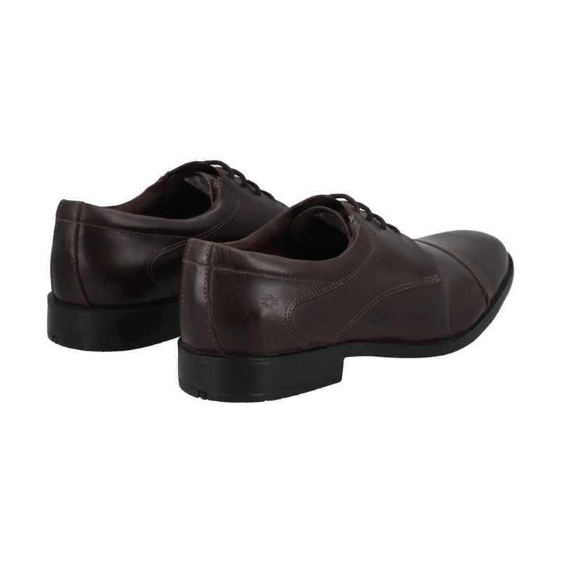 ZAPATO FORMAL HOMBRE CUERO CAFE  567 PERLATTO - 5