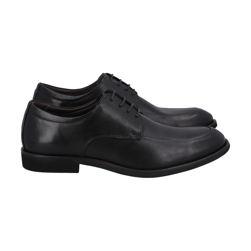 ZAPATO HOMBRE FORMAL CUERO NEGRO PERLATTO - 5