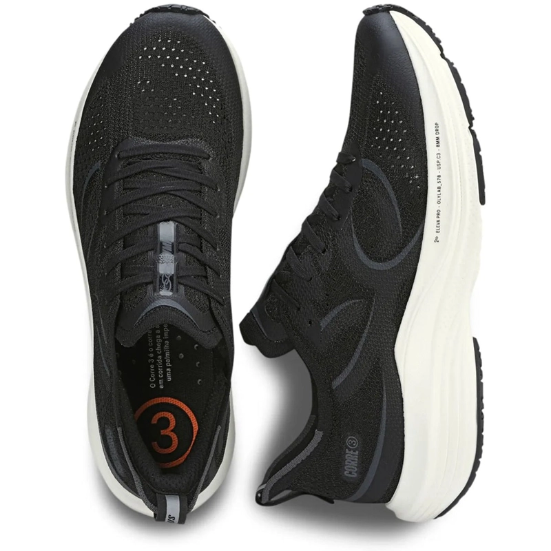 ZAPATILLAS HOMBRE OLYMPIKUS NEGRO CORRE 3 - 4