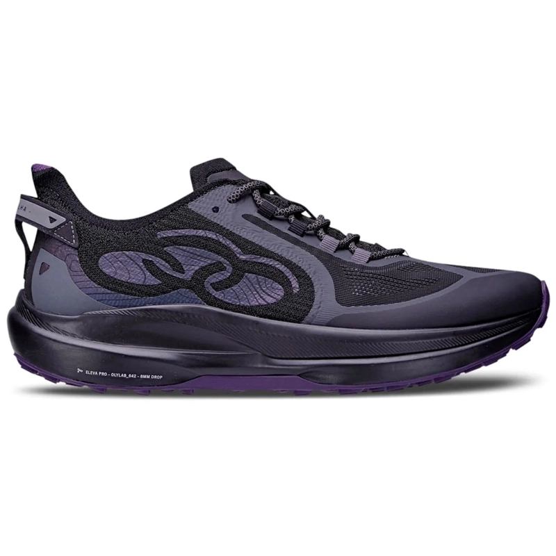 ZAPATILLA RUNNING TRAIL MUJER CORRE TRILHA NEGRO - 1