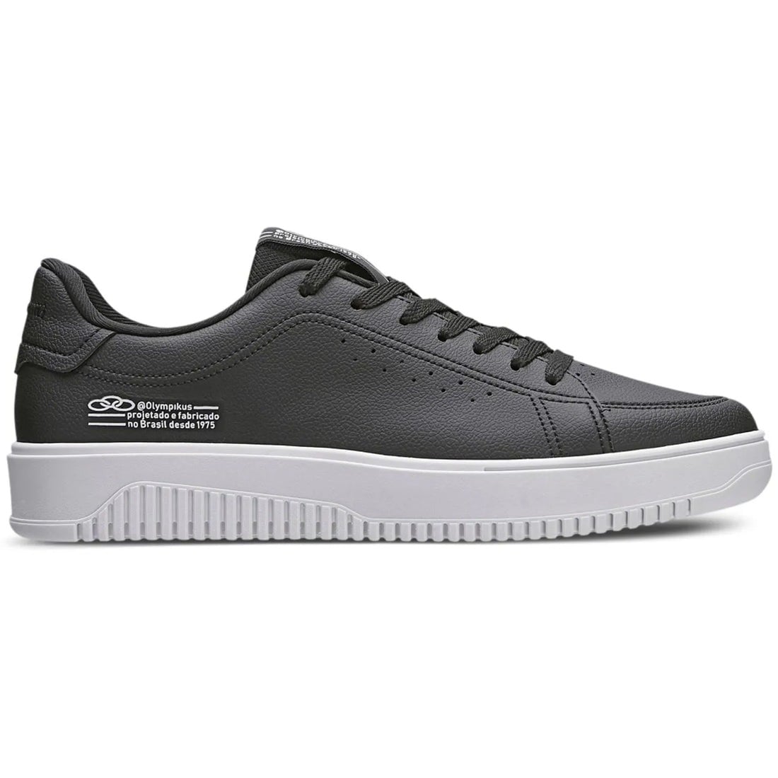 ZAPATILLA EROS MUJER NEGRO/BLANCO OLYMPIKUS - 1
