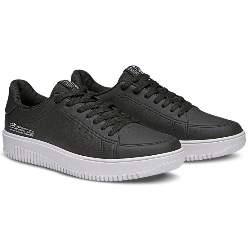 ZAPATILLA EROS MUJER_ NEGRO/BLANCO OLYMPIKUS - 2